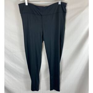 Leg3nd Black Athletic Leggings Size XL